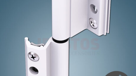 M830 cerniera INOX in alluminio per profilati in uPVC da IFESTOS Aluminium Accessories