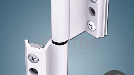 Cerniera M850 in alluminio per profilati in uPVC da IFESTOS Aluminium Accessories